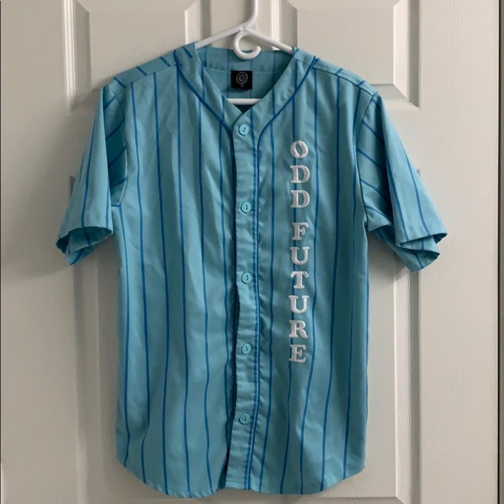 OddFuture blue baseball tee